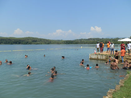 Banyoles swimming area