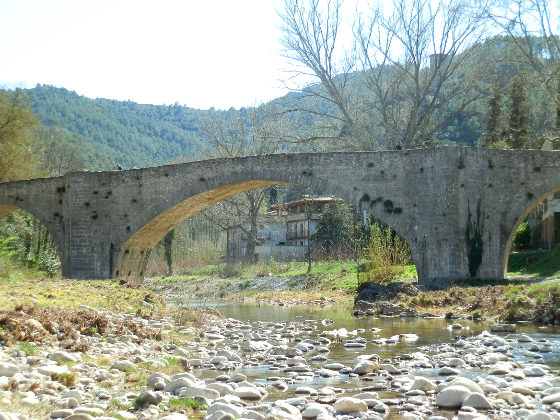 Sant Llorenc de la Muga Old Bridge