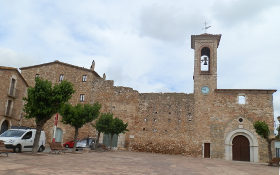 Albons Costa Brava castle and church