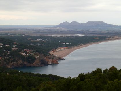 Begur view from Mirador de la Creu