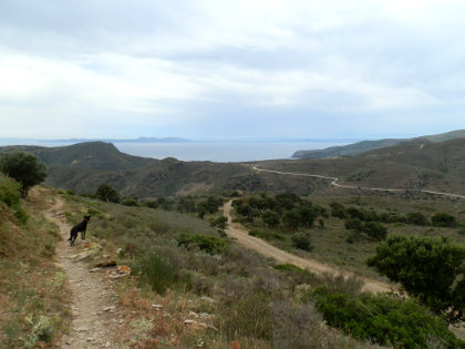 Cadaques to Roses path through the hills