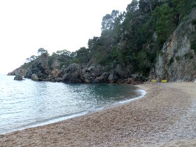 Calella de Palafrugell beach at Golfet