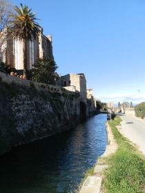 Castello dEmpuries old town walls