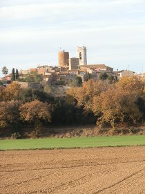 Cruilles view to village