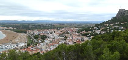 View over Estartit and down to Pals and Begur