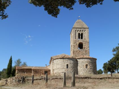 Fitor church on the Gavarres Costa Brava