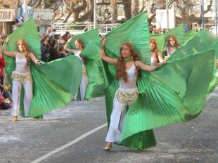 Palamos carnival 2015 green wings