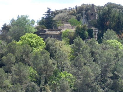 Palol de Revardi view to La Mota