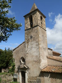 Palol de Revardit church at Sant Marti de la Mota
