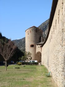 Villefranche de Conflent tower and walls